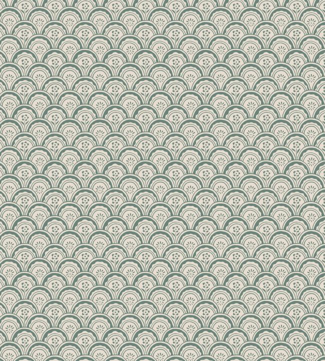 Beata Wallpaper - Green