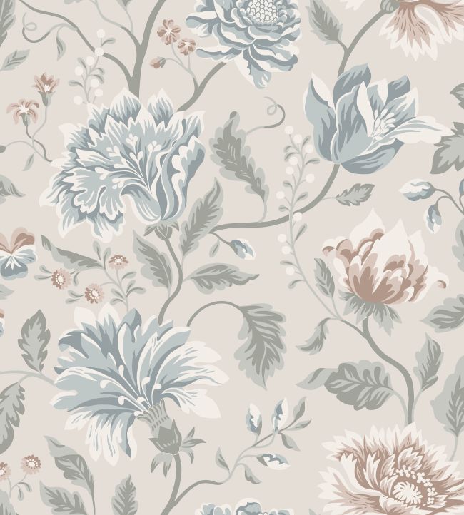 Annabelle Wallpaper - Silver