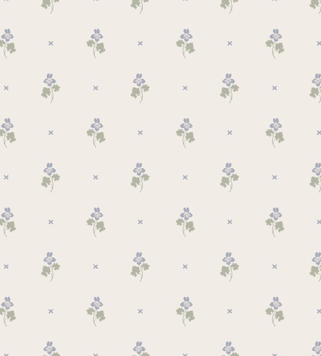 Mimi Wallpaper - White