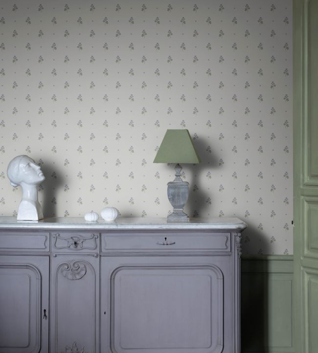 Mimi Room Wallpaper - White