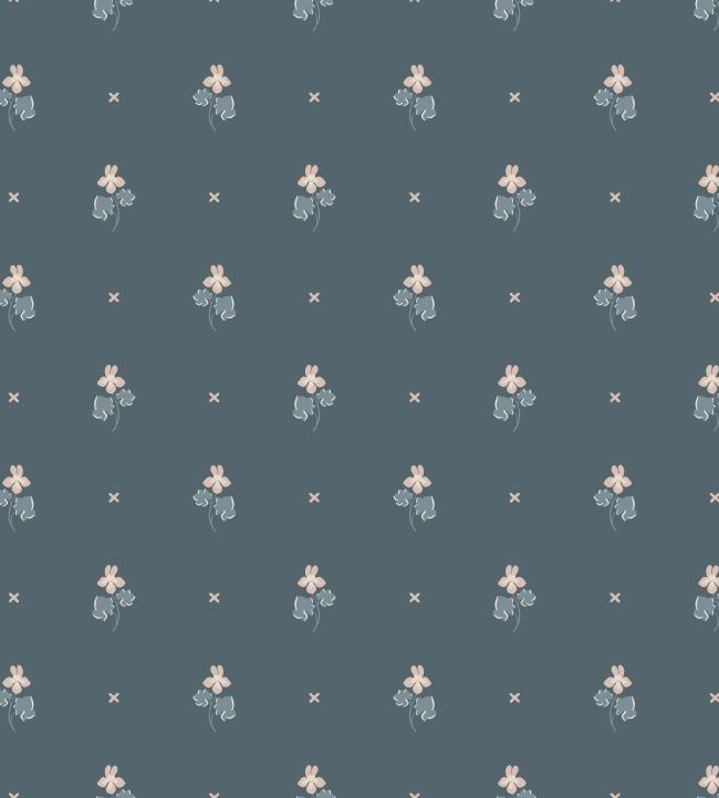 Mimi Wallpaper - Blue