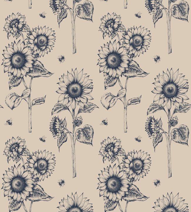 Sundance Wallpaper - Blue