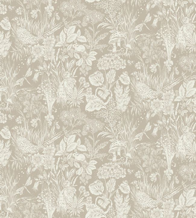 The Willows Wallpaper - Cream