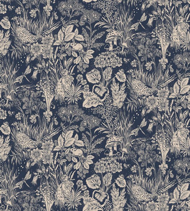 The Willows Wallpaper - Blue