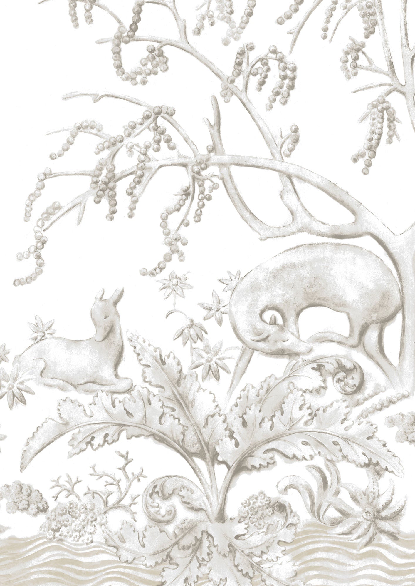 Sika Wallpaper - Gray