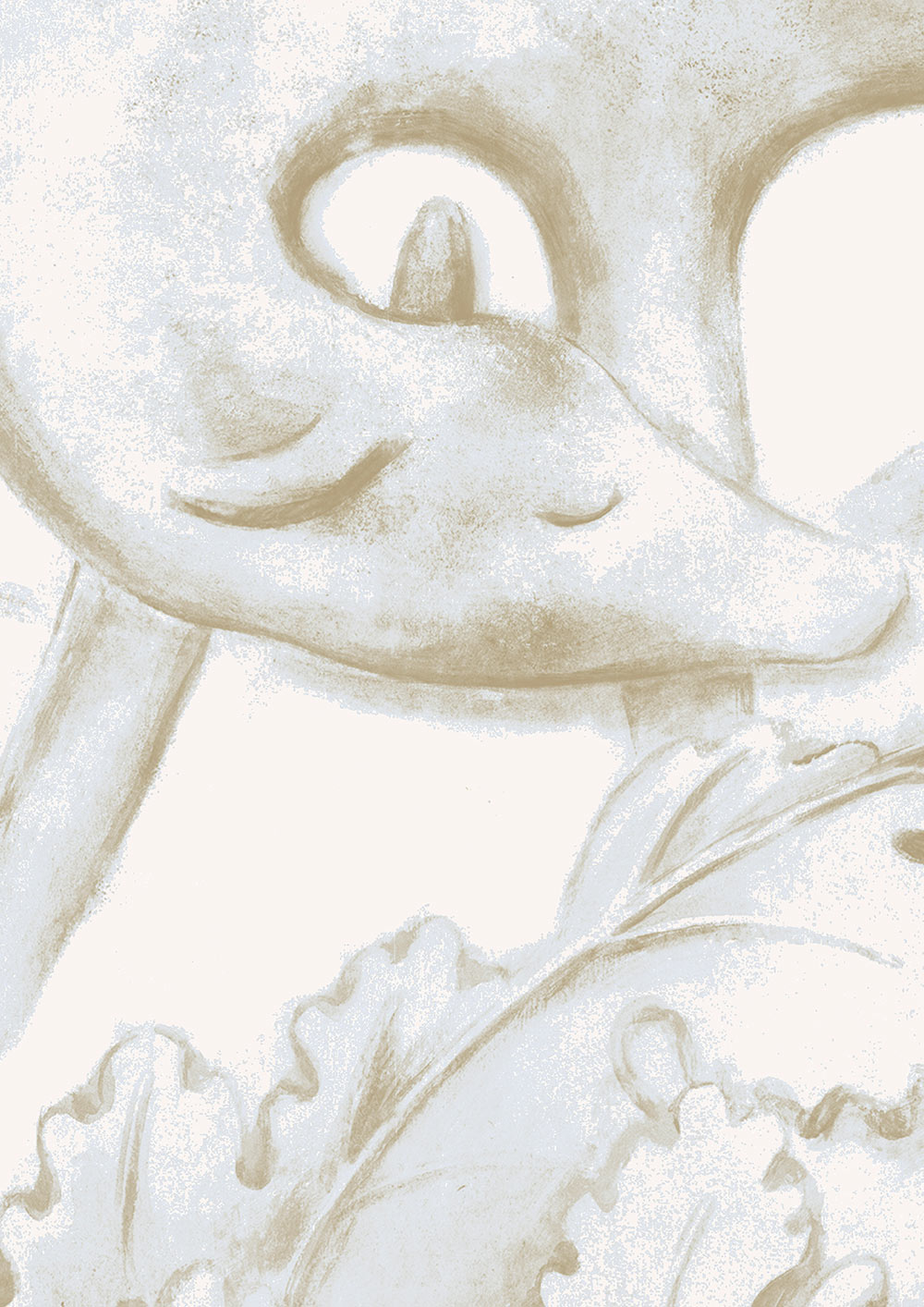 Sika Room Wallpaper - Silver