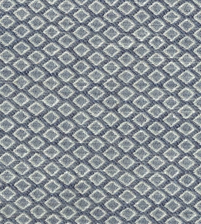 Chess Fabric - Blue