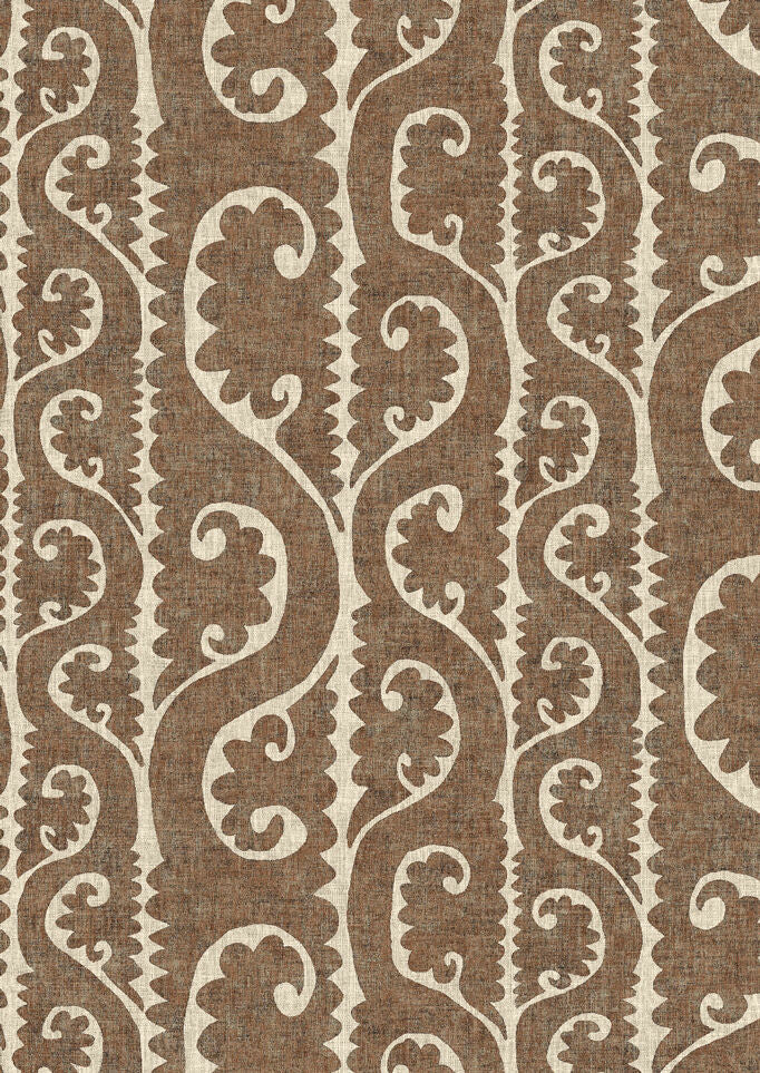 Totem Walnut Wallpaper