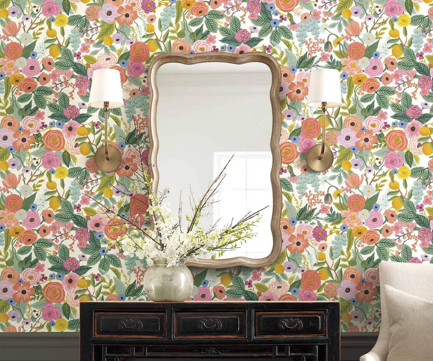 Garden Party Wallpaper - Multicolor - Rifle
