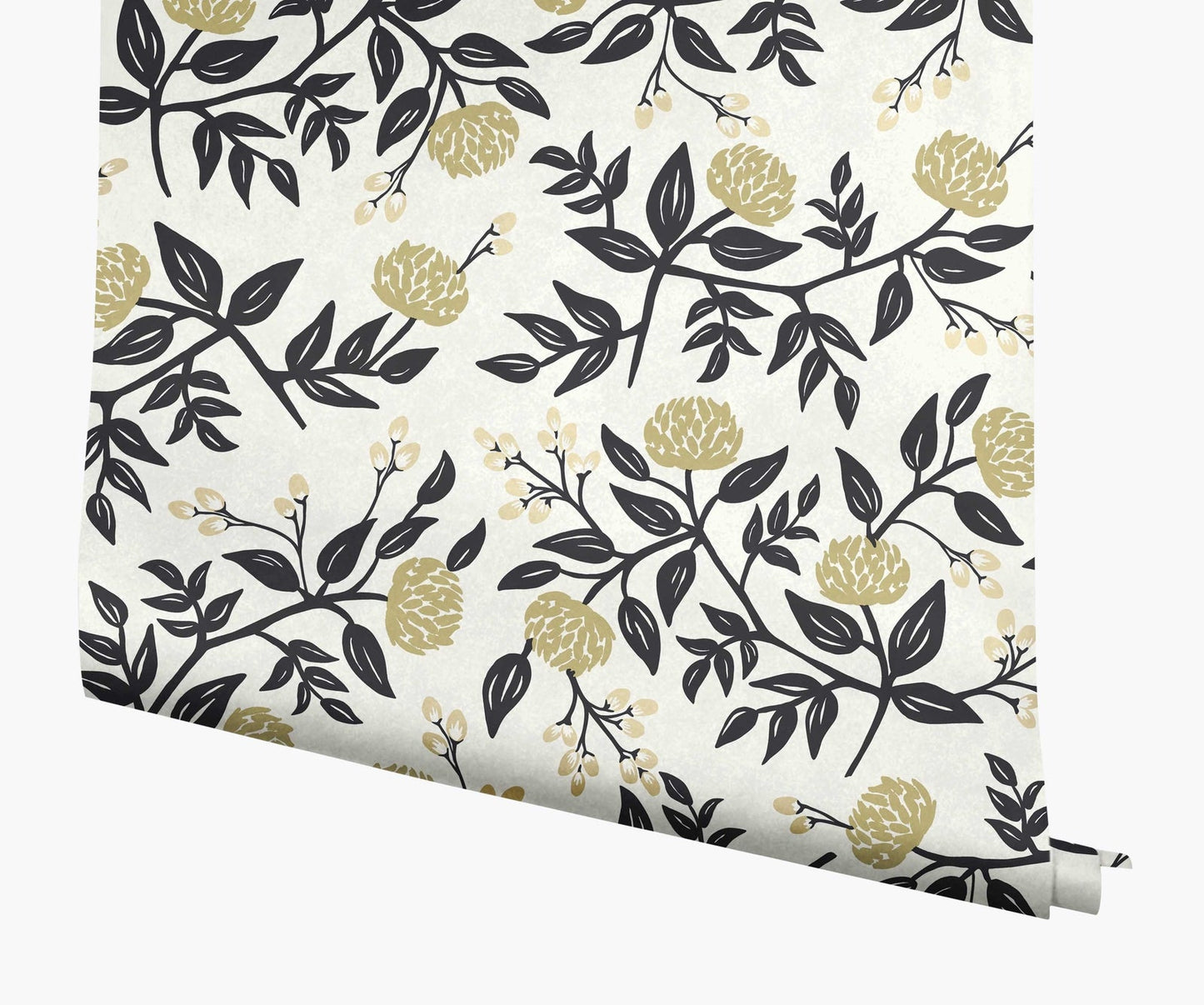Peonies Wallpaper - Gray - Rifle