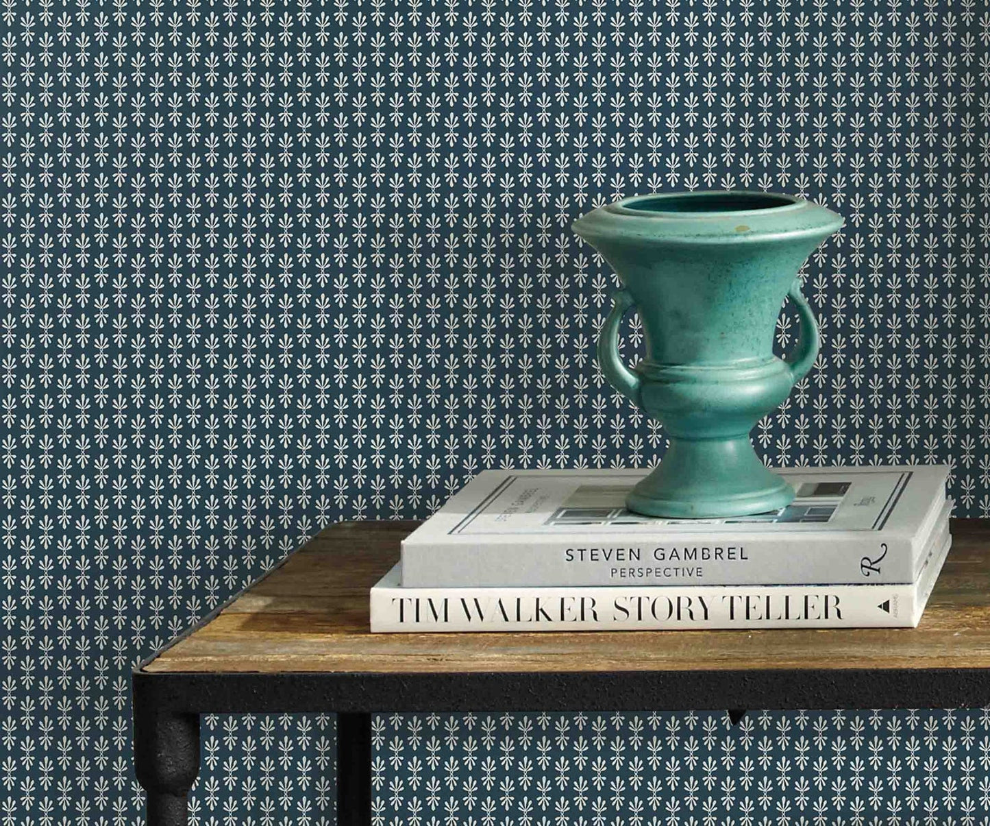 Petal Wallpaper - Blue - Rifle