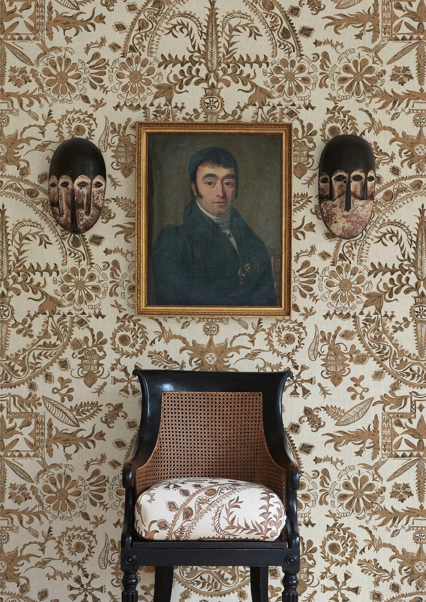 Womad Lg 50 Henna Room Wallpaper