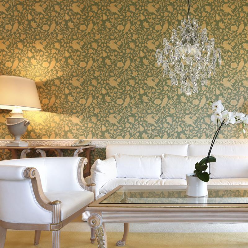 Contemporary Chandelier - Retro Crystal Chandelier - crystal details