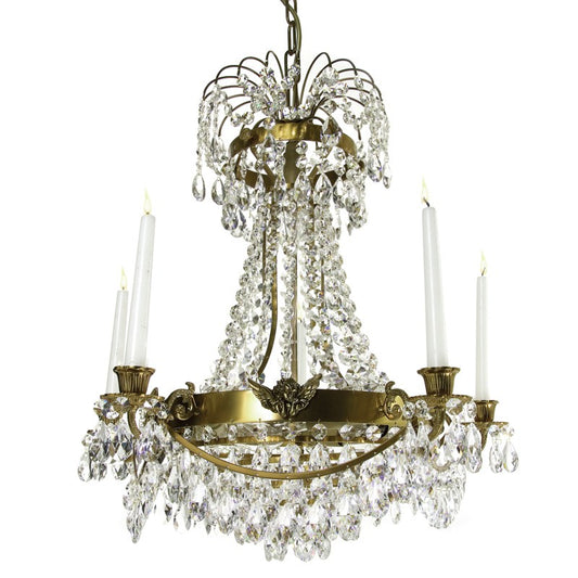 Angel crystal chandelier