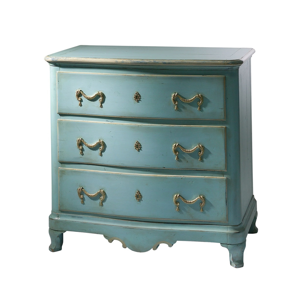 Винтажный французский комод в стиле Людовика XV