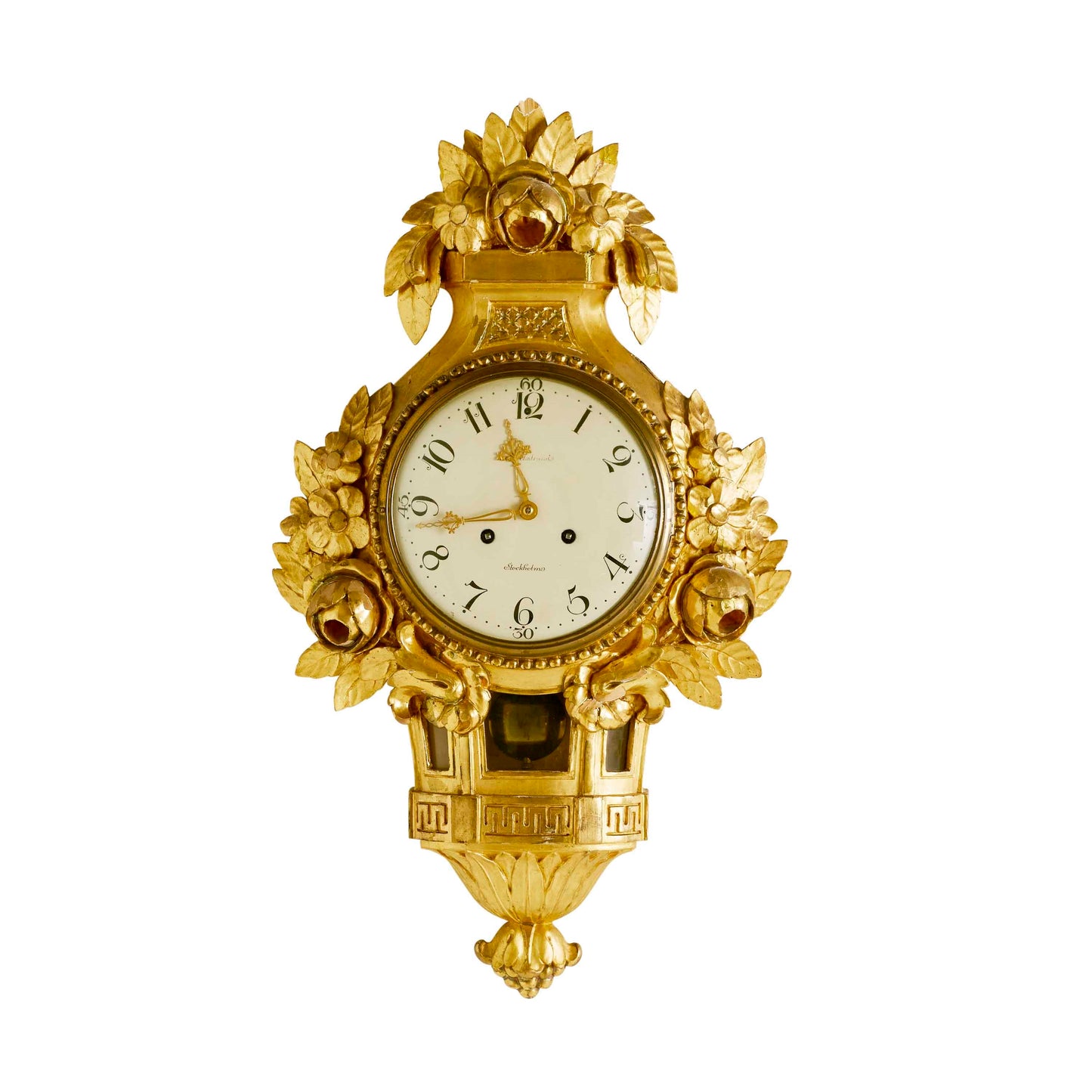 Gustavian Wall Clock 1900's