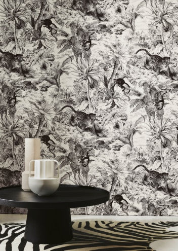 Salvator Room Wallpaper - Gray