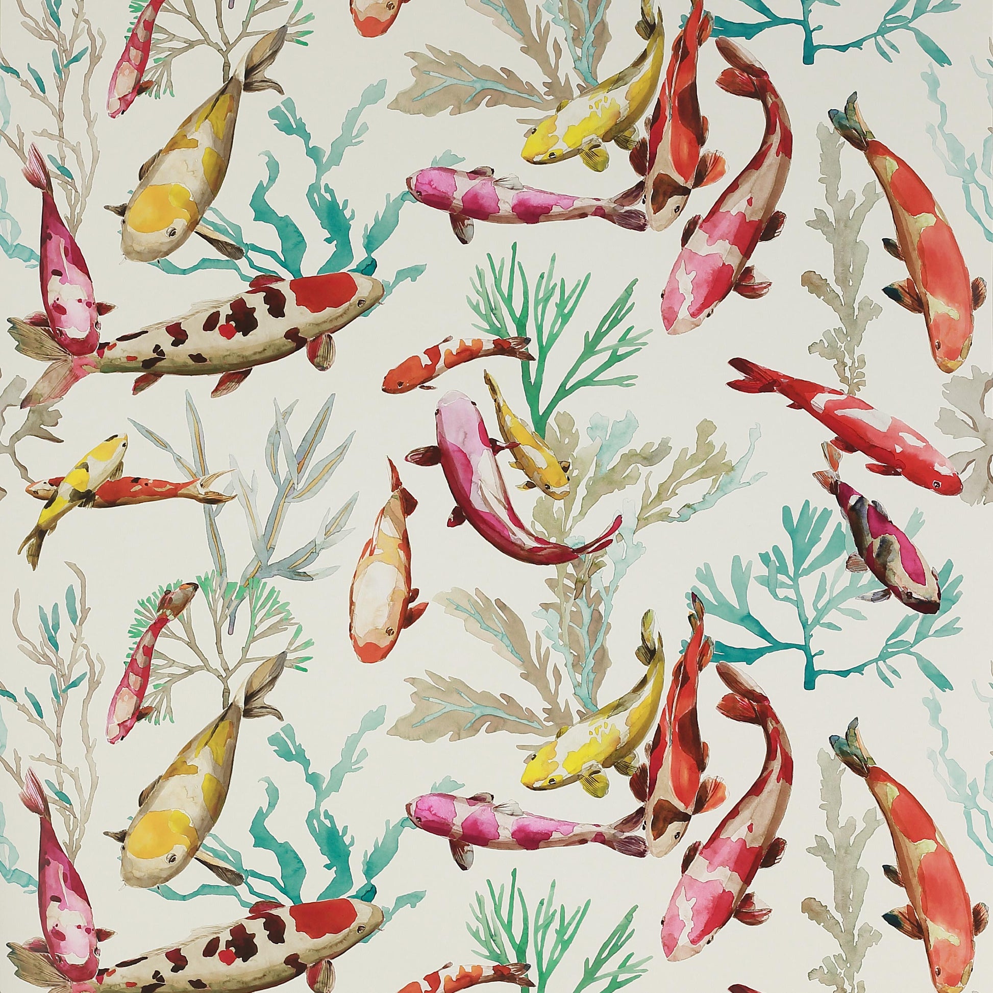 Salina Wallpaper - Red 