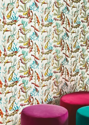 Salina Room Wallpaper - Red