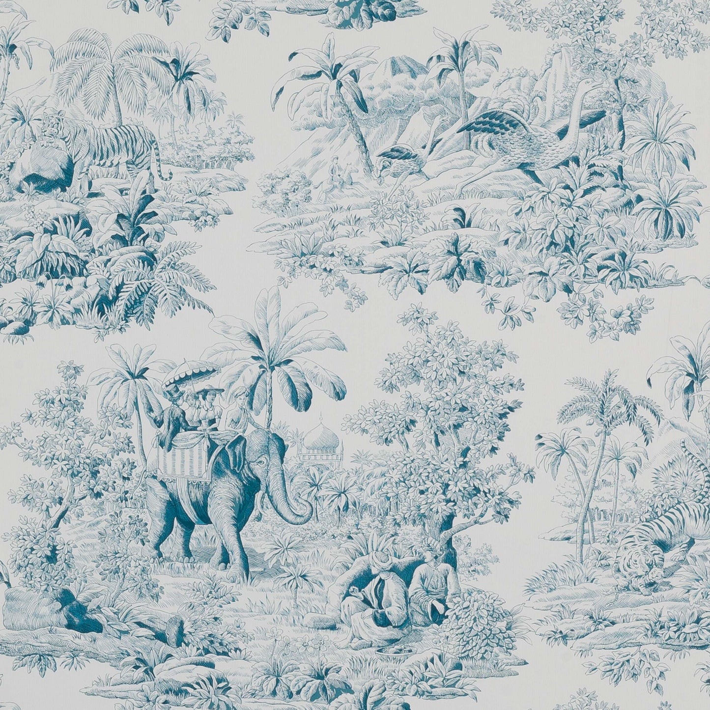Bengale Wallpaper - Blue