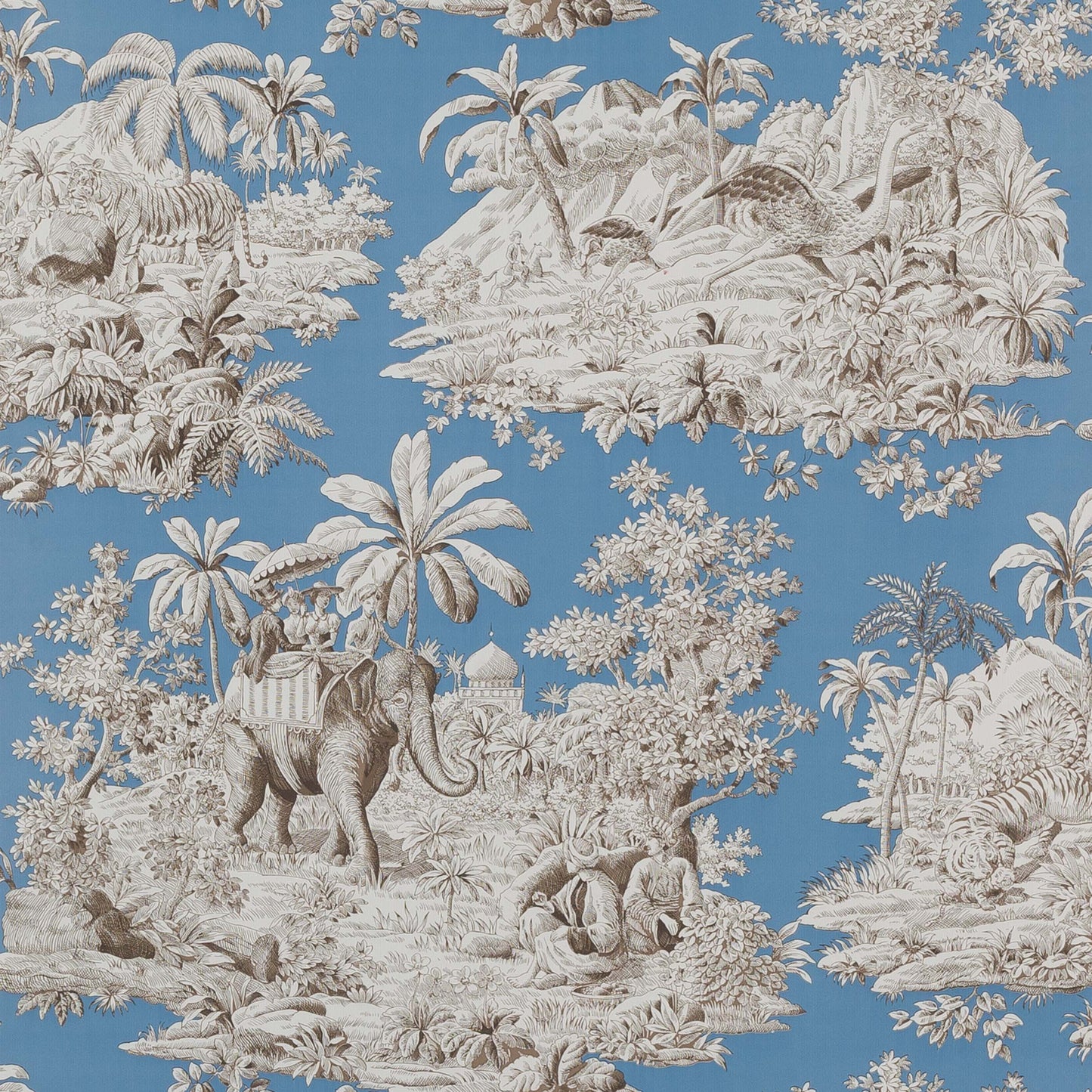 Bengale Wallpaper - Teal