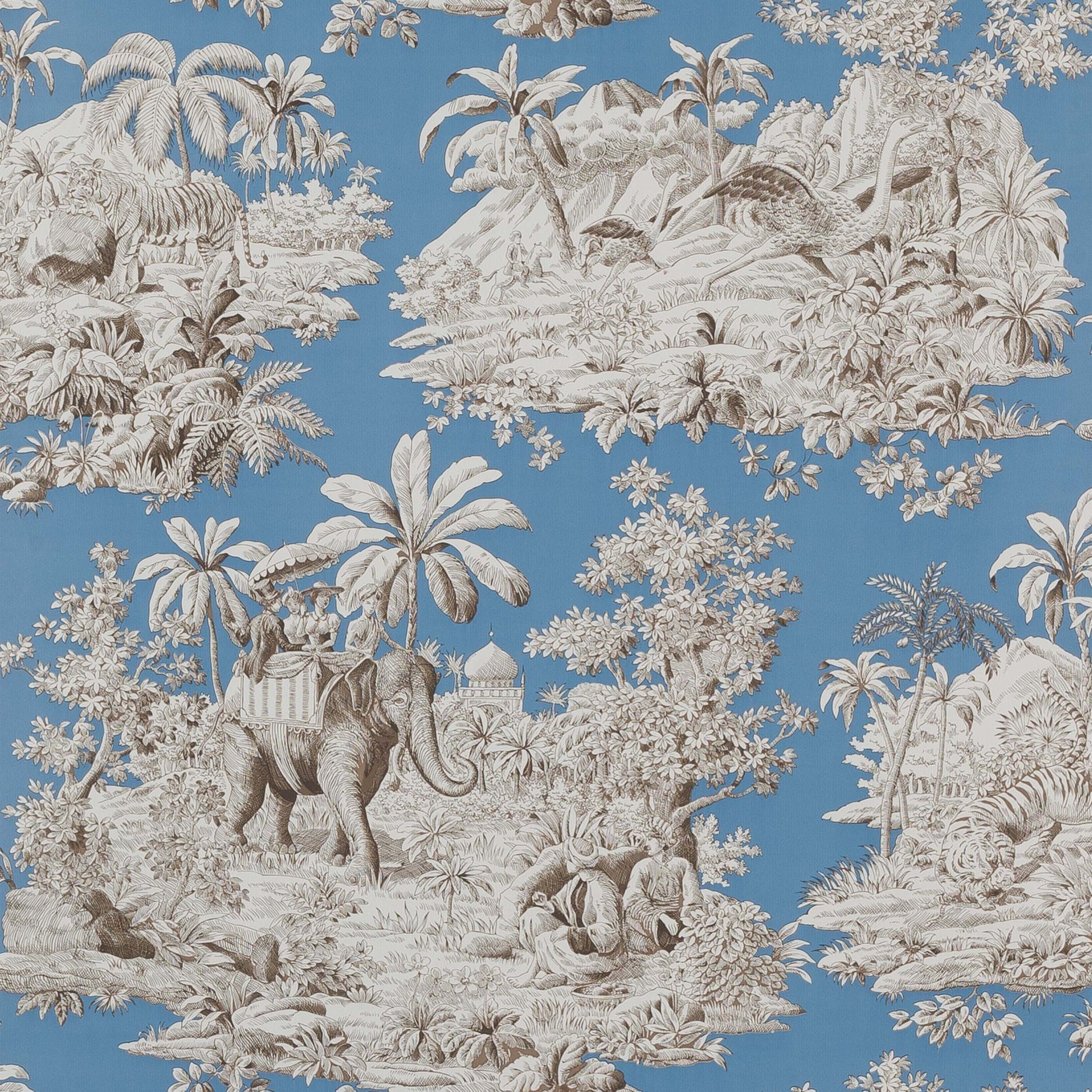 Bengale Wallpaper - Teal