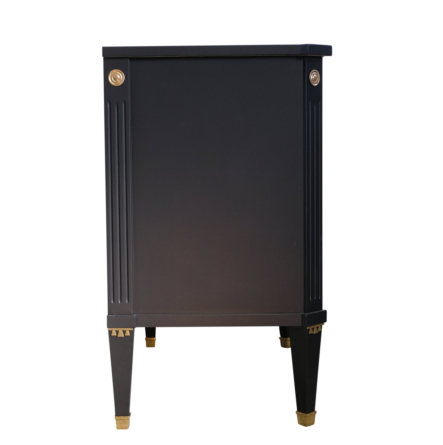 Gustavian Style 3 Drawer Chest Painted  Super finish Black