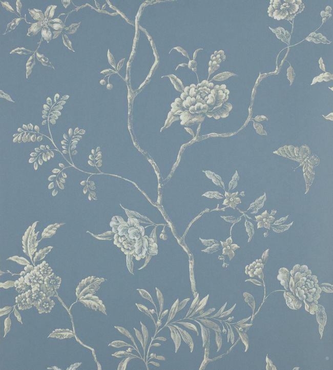 Delancey Wallpaper - Blue