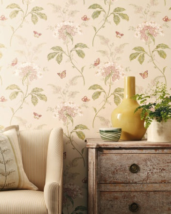 Messina Room Wallpaper - Pink