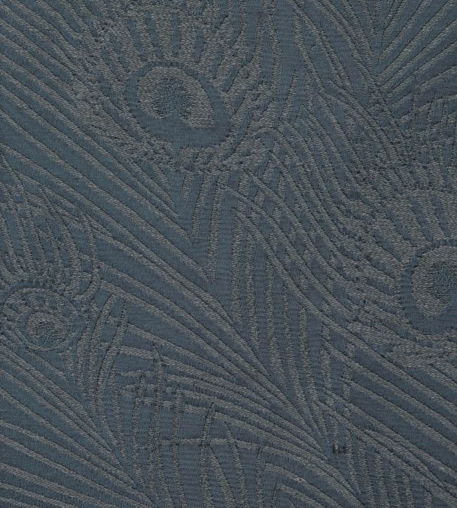 Hera Plume in Dyed Jacquard Fabric - Blue