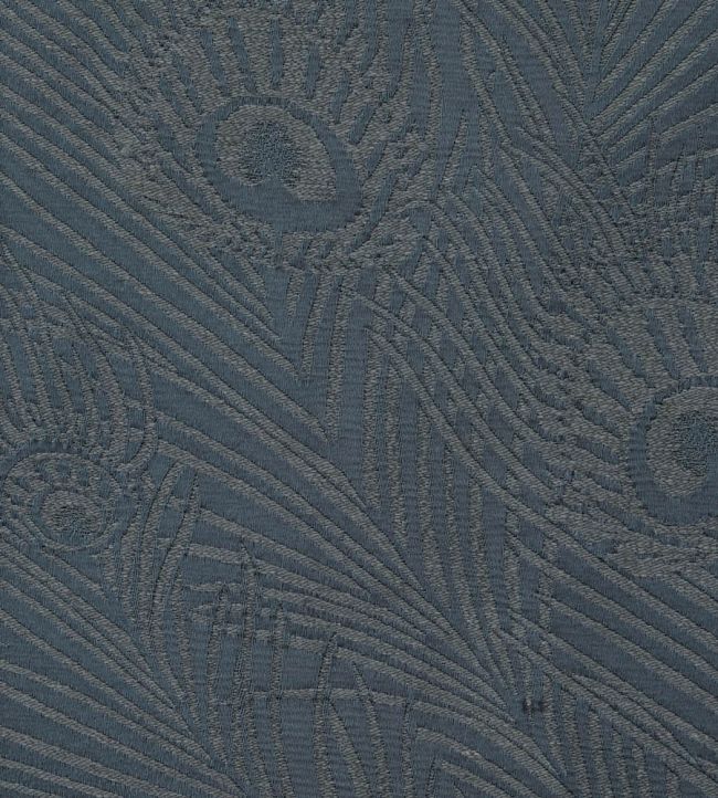 Hera Plume in Dyed Jacquard Fabric - Blue