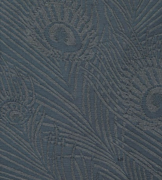 Hera Plume in Dyed Jacquard Fabric - Blue