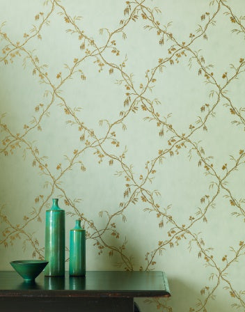 Roussillon Room Wallpaper - Green