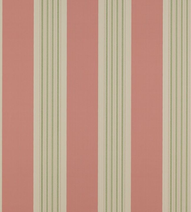 Tealby Stripe Wallpaper - Red