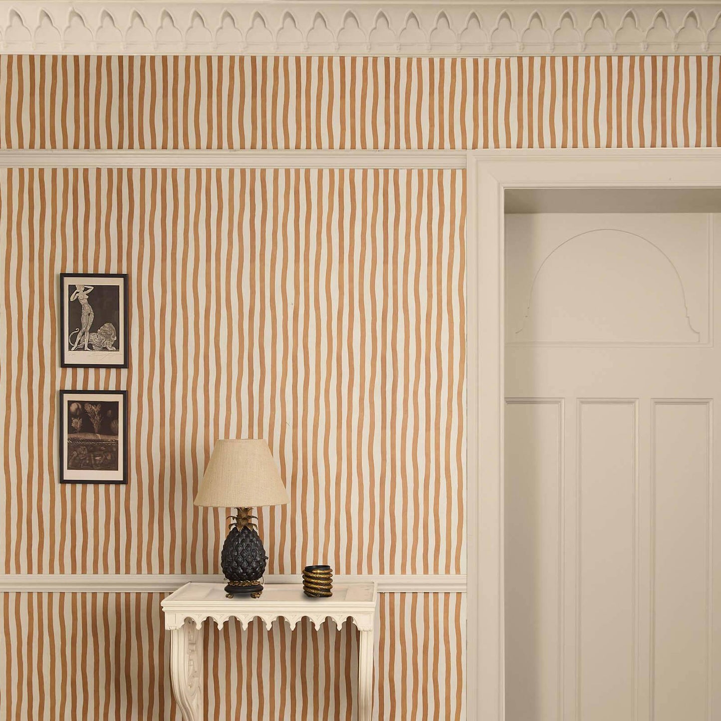 Artist's Stripe Wallpaper