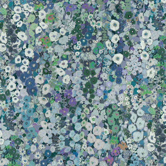 Hollyhocks Wallpaper