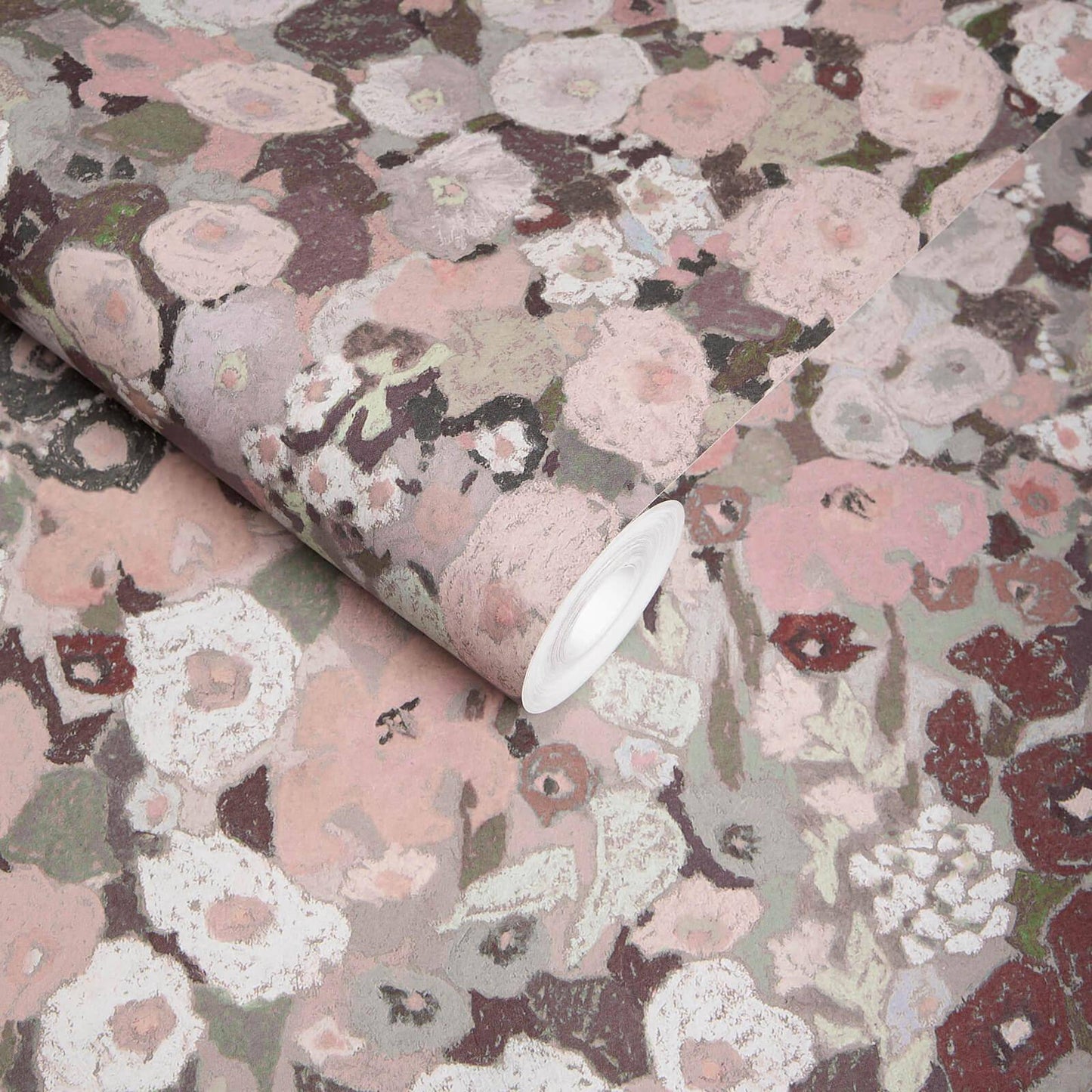 Hollyhocks Wallpaper