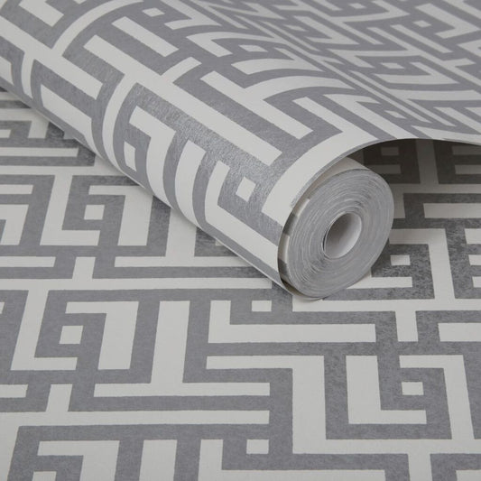 103520 - Zen Wallpaper - Chalk - Graham & Brown