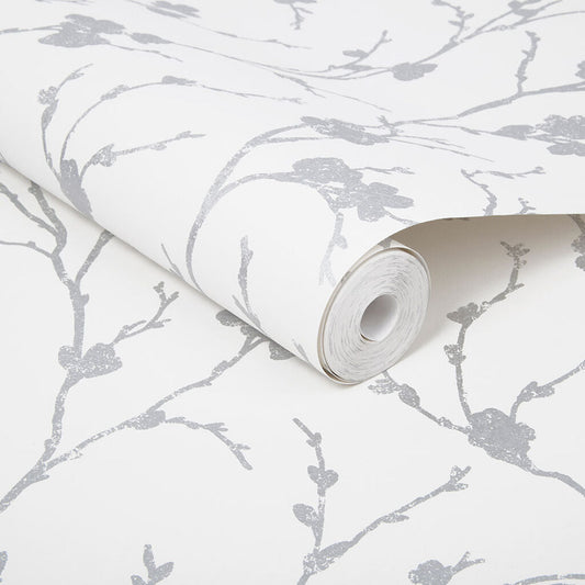 103526 - Meiying Wallpaper - Chalk - Graham & Brown