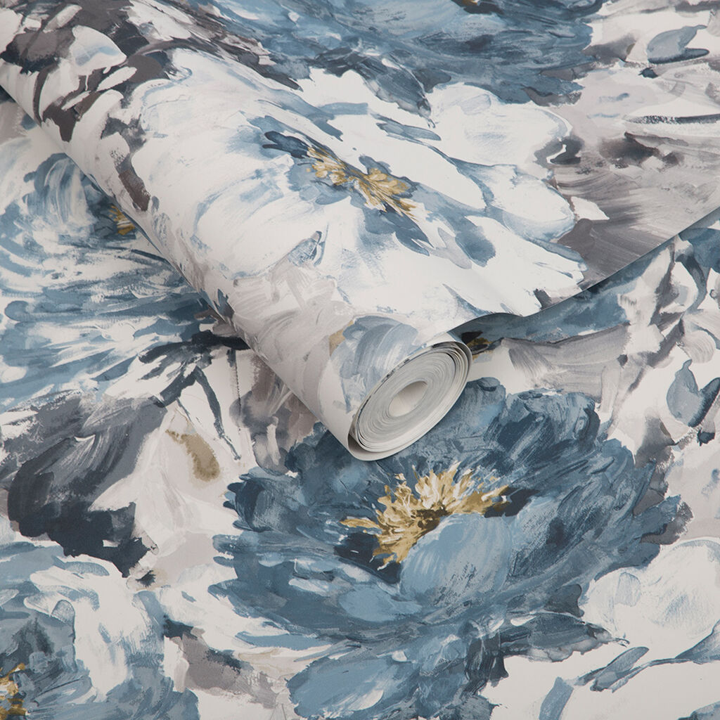 103808 - Chelsea Wallpaper - Night Sky - Graham & Brown