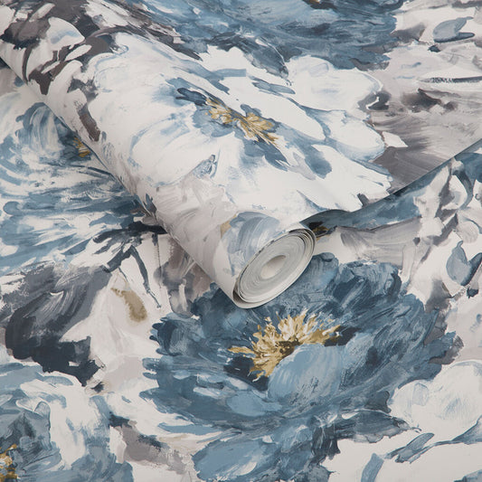 103808 - Chelsea Wallpaper - Night Sky - Graham & Brown