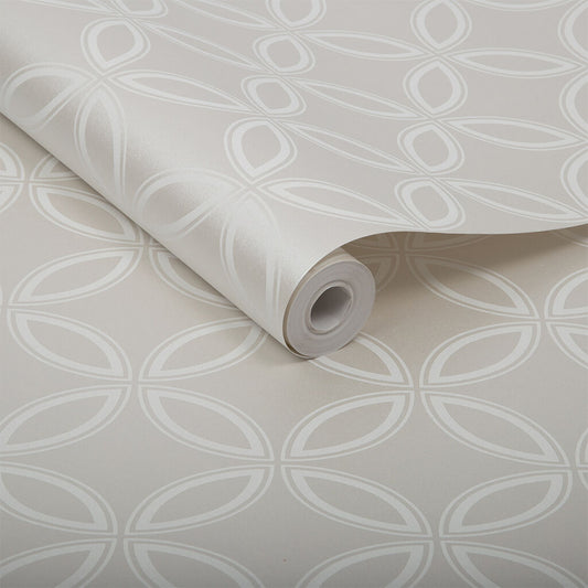 104066 - Eternity Wallpaper - Pearl - Graham & Brown