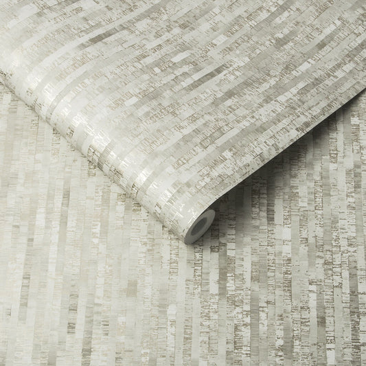 105106 - Betula Wallpaper - Soft Gold - Graham & Brown