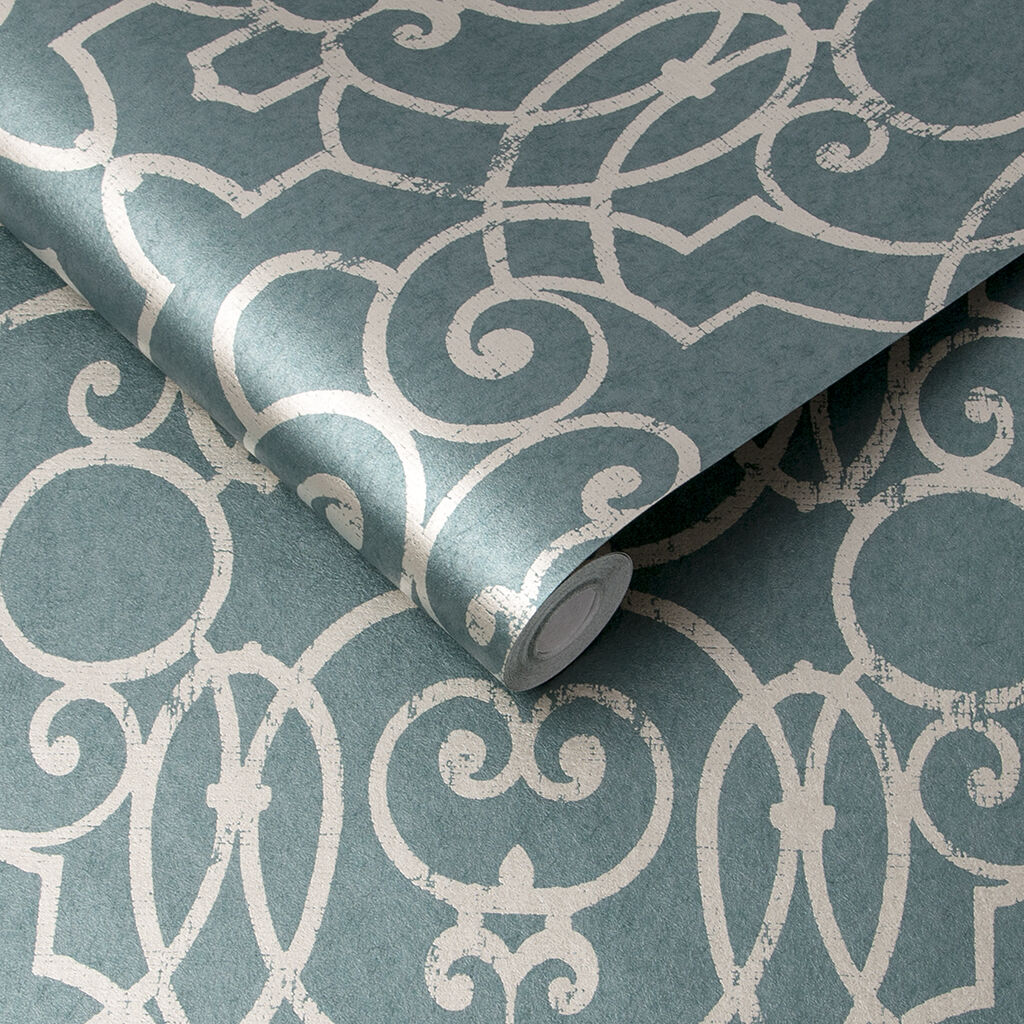 105235 - Shoji Wallpaper - Jade - Graham & Brown