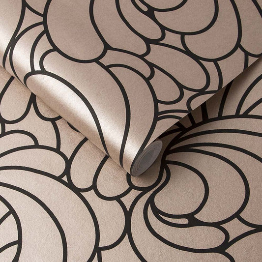 105282 - Bananas Wallpaper - Bling - Graham & Brown