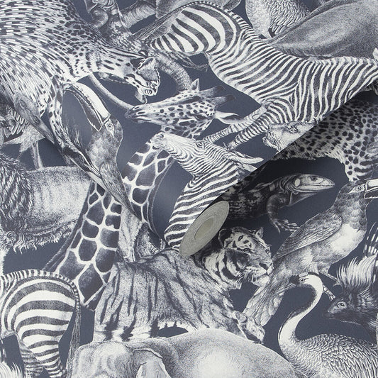 105475 - Kingdom Wallpaper - Gecko - Graham & Brown