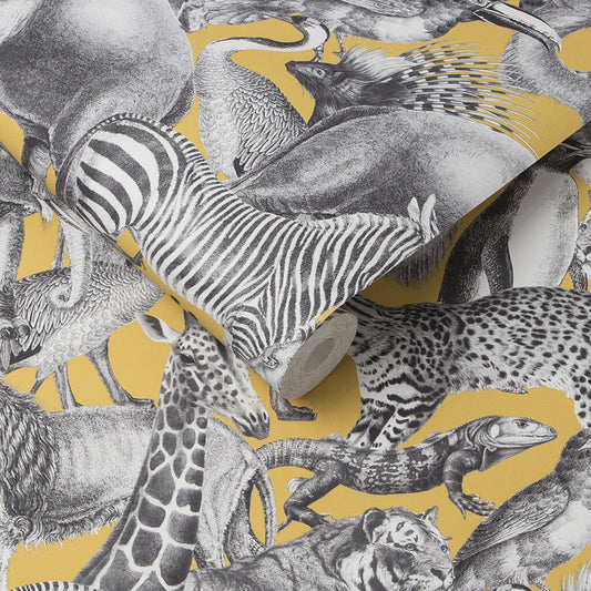 105476 - Kingdom Wallpaper - Lion - Graham & Brown