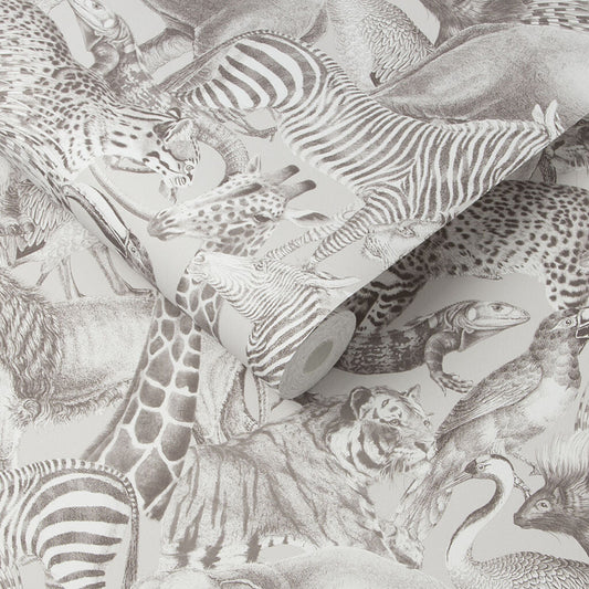 105477 - Kingdom Wallpaper - Camel - Graham & Brown