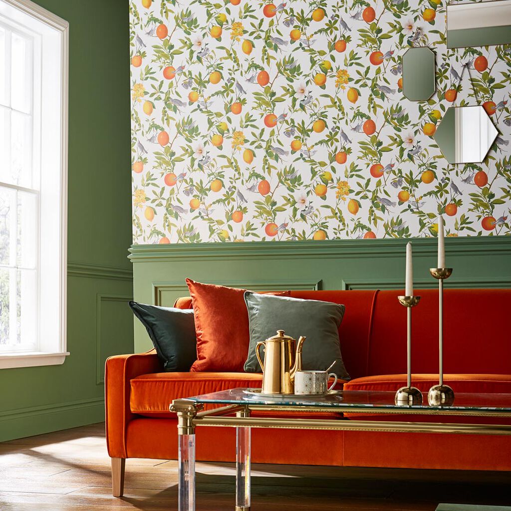 105641 - Amalfi Wallpaper - White - Graham & Brown