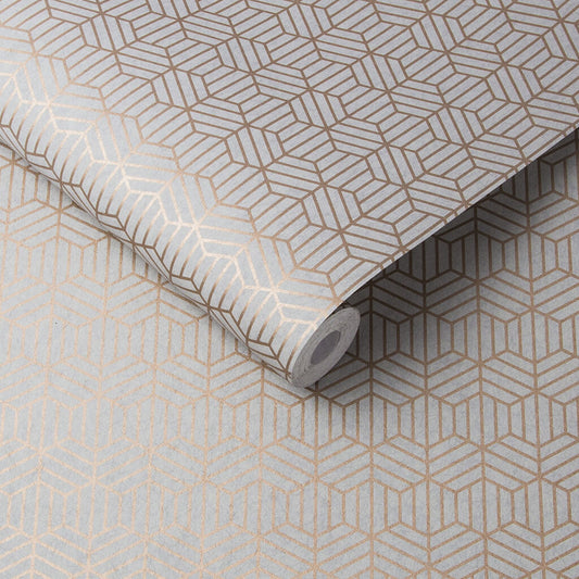 105774 - Echo Wallpaper - Stone - Graham & Brown